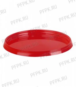 Крышка к ведру 0,57л, 0,8л, 1л, 1,1л, д-р 131мм (КБ-131) Красная [1/650]