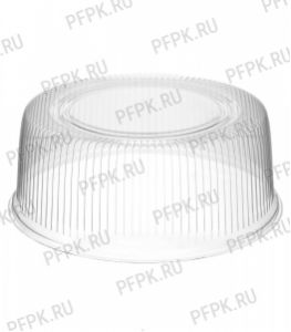 Тортница круг. d296мм ПР-Т-72 КРЫШКА h118мм (крышка к ПР-Т-72Д) ПЭТ V8100мл [1/100]