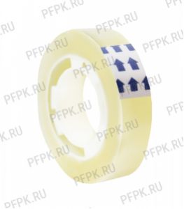 Клейкая лента канцелярская 12х33 (35 мкм) (271-259) [12/300]