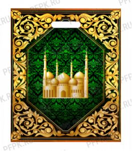 БРОНЗ, вырубная ручка, 38х45+3 (60мкм) ГЛЯНЕЦ, ТИКО Золото Востока 2 [50/500]