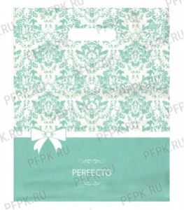 ПЕРФЕКТО, вырубная ручка, 30х37+3 (90мкм) ПВД, ТИКО Нежность [25/400]