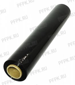 Стрейч - пленка 500мм, 20 мкм, 1,95 кг НЕТТО черная K 500021020/2800/180 [1/6]