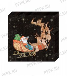 Салфетки НГ бум. DESNA HOME COLLECTION CLASSIC (20 листов) Новогодний кортеж [12/12]