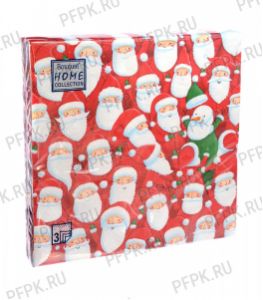 Салфетки НГ бум. DESNA HOME COLLECTION CLASSIC (20 листов) Веселые деды морозы [12/12]