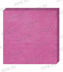 Салфетки бум. DESNA BOUQUET 33х33, 3-сл.,с рис. (16 листов) Барокко Малиновый [12/12]