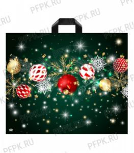 НГ МОДА 60х50+3 (60мкм) ПВД, ТИКО Новогоднее мерцание [250/250]