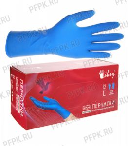 Перчатки латексные хозяйственные ультрапрочные LIBRY HIGH CLASS L (KHR03ULT)(Без ЧЗ) [25/250]