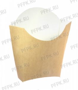 Коробка для картофеля фри крафт (М) ECO FRY DoECO [50/1200]