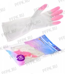 Перчатки виниловые PATERRA COMFORT AND CARE M (402-928)(Без ЧЗ) [1/24]