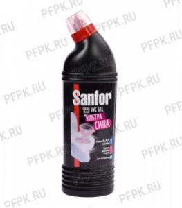 Гель чистящий для сантехники SANFOR GEL WC 750мл (Без ЧЗ) [1/15]