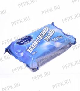 Мыло хозяйственное в индивид.упак. КАЛУЖСКИЙ БЛЕСК 72% (200гр) (Без ЧЗ) [1/60]