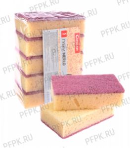 Губки для посуды 5 CLEANCAT Black Home (набор из 5 шт.) Merlo [1/25]