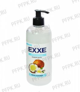 Мыло жидкое EXXE 500мл с дозатором Кокос и ваниль (Без ЧЗ) [1/12]