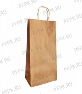 Пакет бум. с круч. руч. 160х90х330, крафт [1/400]