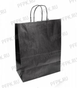Пакет бум. с круч. руч. 260х150х340, черный [1/200]