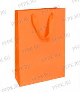 Сумочка бумажная 25х36х10 МЕГА (SPL) SPL26 Orange [10/200]
