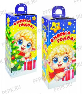 Коробка картон. 600 гр Кудряш (27740/а610) [1/250]