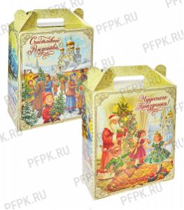 Коробка картон. 1100 гр Семейные Традиции (29080/а447) [1/200]