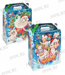 Коробка картон. 1000 гр С горочки [1/175]