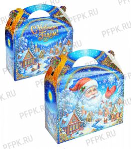 Коробка картон. 1500 гр Деревня [1/150]